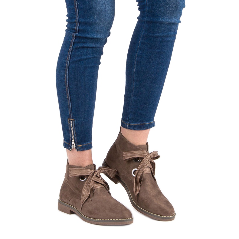 Super Mode Čizme od antilopa smeđa 1