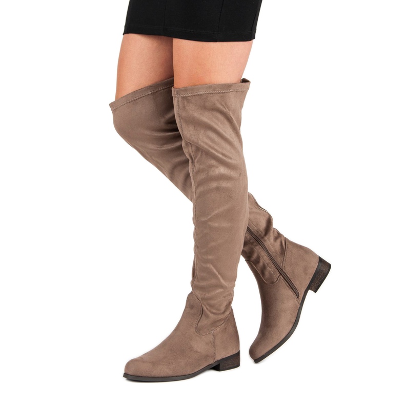 Cm Paris Klasične čizme od bedra od antilopa smeđa 1