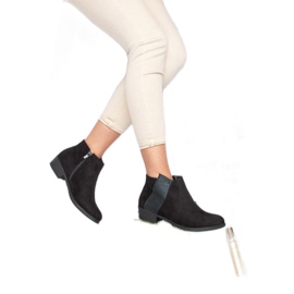 Janessa Crne klasične čizme crna 1