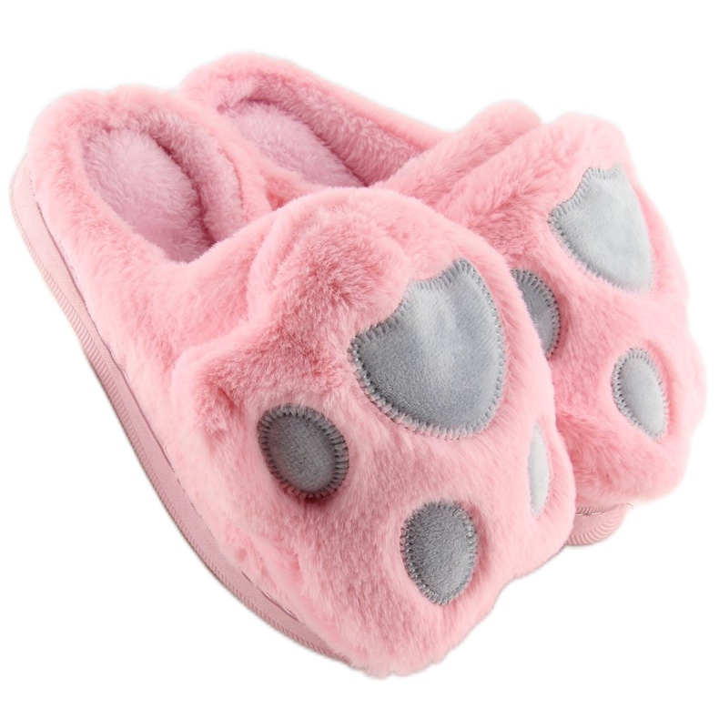 Ženske papuče ružičaste i sive DD93 W.PINK ružičasta 1