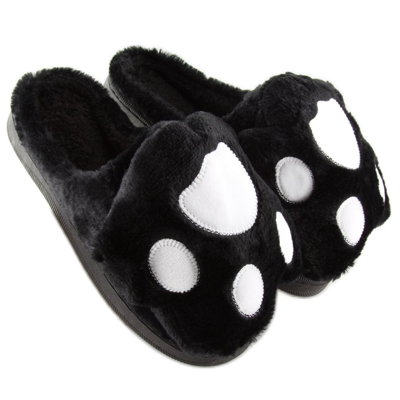 Crne ženske crne papuče DD93 Crne crno 1