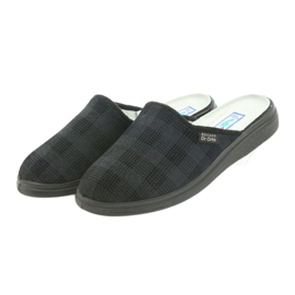 Befado muške cipele125m papuče, papuče zdravlja crno siva 3