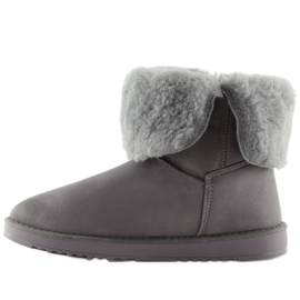 Sivi emuzi s pomponom SP04P Sivi siva 1