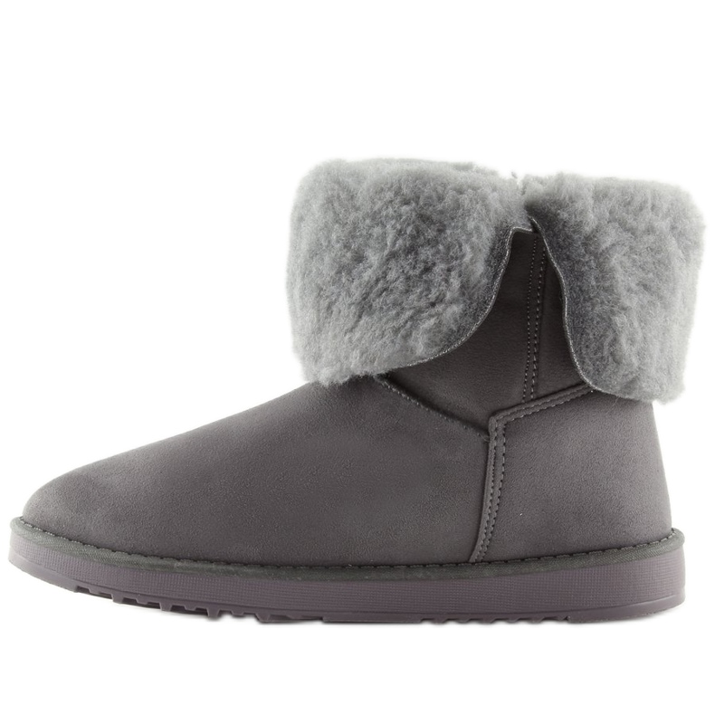 Sivi emuzi s pomponom SP04P Sivi siva 1