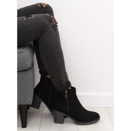 Crne čizme sa širokim potpeticama 2013 Crna 2