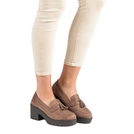 Ch. Creation Moderne cipele od mokasina smeđa 2