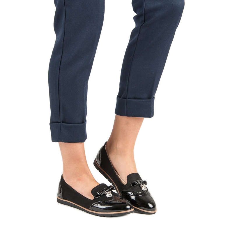 SDS Modne mokasine crna 2