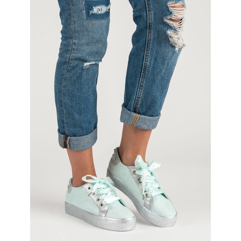 Bestelle Vezane sportske cipele zelena 2