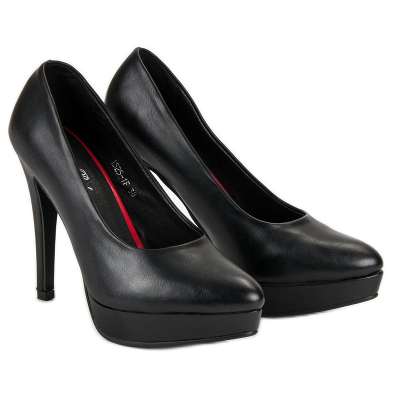 J. Star Seksi štikle na platformi crno 1