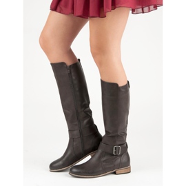 Klasične jahaće čizme siva 1