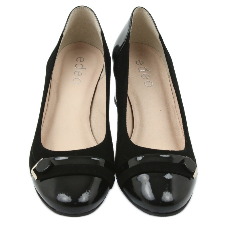 Cipele ženski remen Edeo 1900 crne crna 4