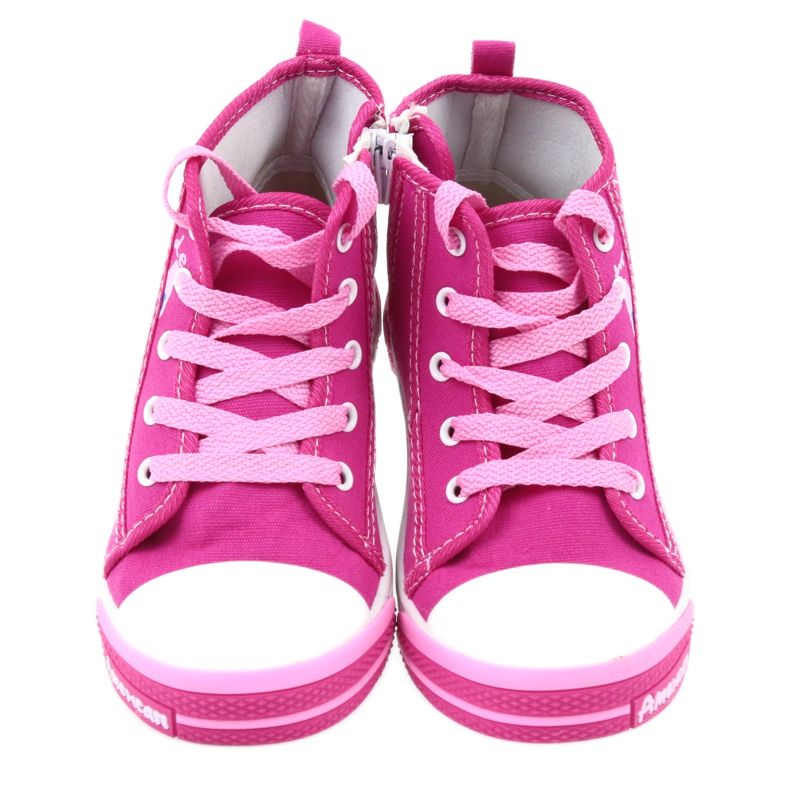 American Club Ružičaste tenisice sa patentnim zatvaračem American TEN13 plava ružičasta 4