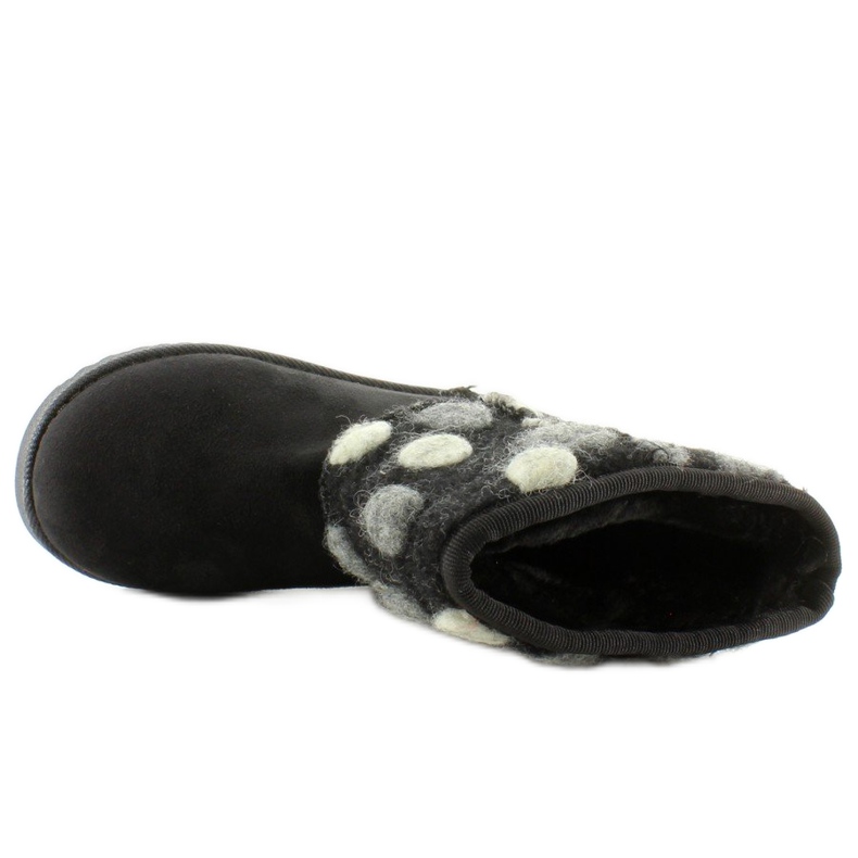 Dječji emu sa gornjim dijelom od filca k1647405 Crna 1