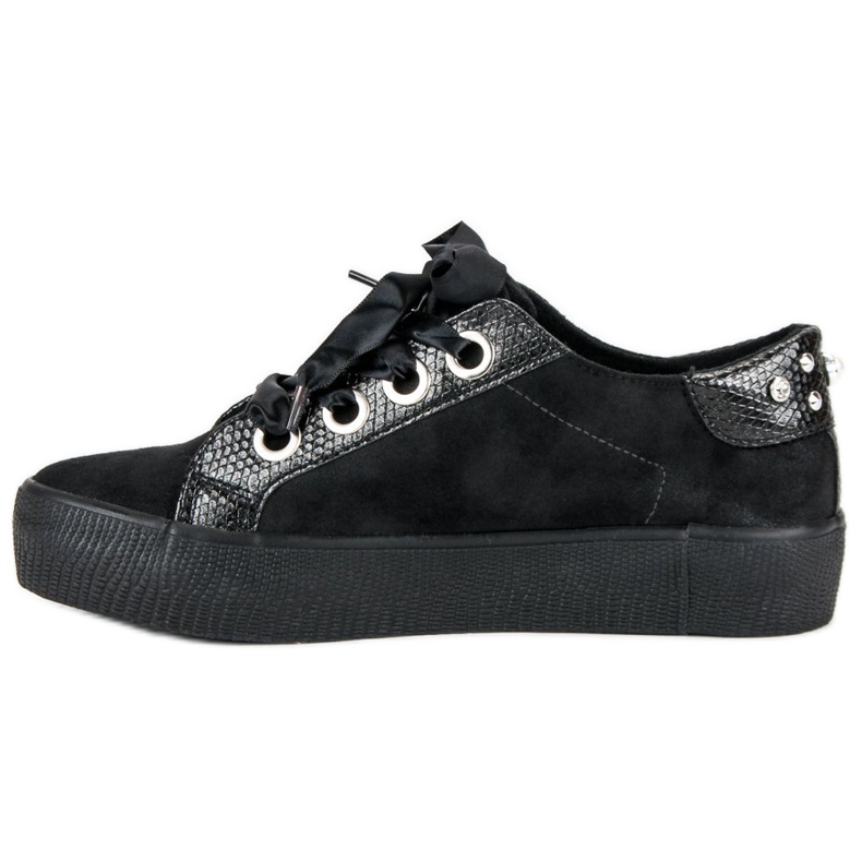 Bestelle Vezane sportske cipele crna 1