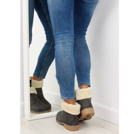 Sive ZY9210 Sive gusto izolirane čizme siva 2