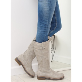 Drvene čizme bež GD-WL-07 Bež siva 1
