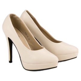 J. Star Seksi visoke pete na platformi smeđa 1