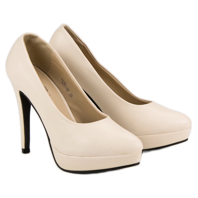 J. Star Seksi visoke pete na platformi smeđa 1