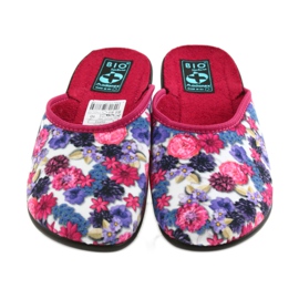 Papuče velur Adanex 23773 višebojan 3