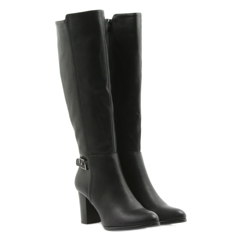 Čizme na post Sergio leone crne crno 4