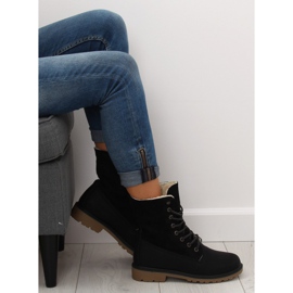 Drvene čizme crne 1123-PA Crne crno 1