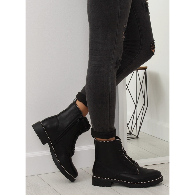 Crne radničke čizme 2577 crne crna 1