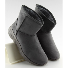 Siva Ženske sive čizme za snijeg D009 Siva 1