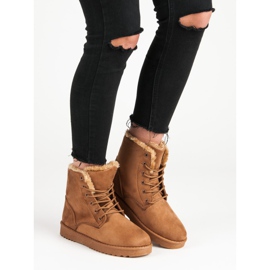 Forever Folie Tople čizme od antilopa smeđa 2