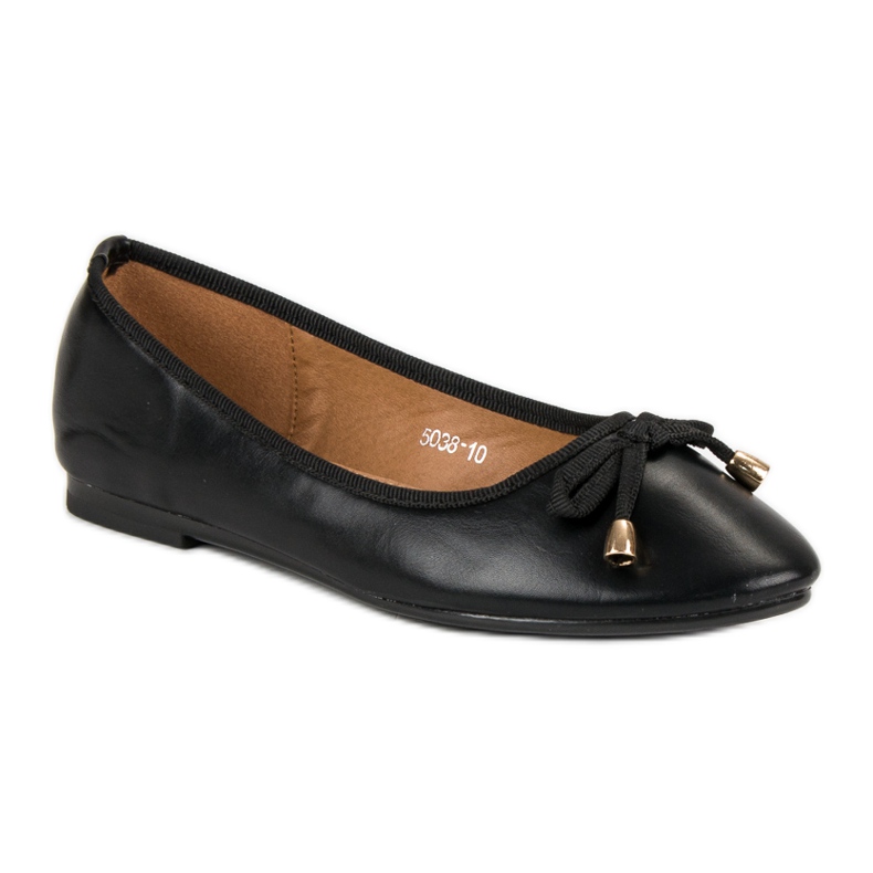 Crna balerina s mašnom 1