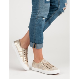 J. Star Tenisice na vezanje žuta boja 1