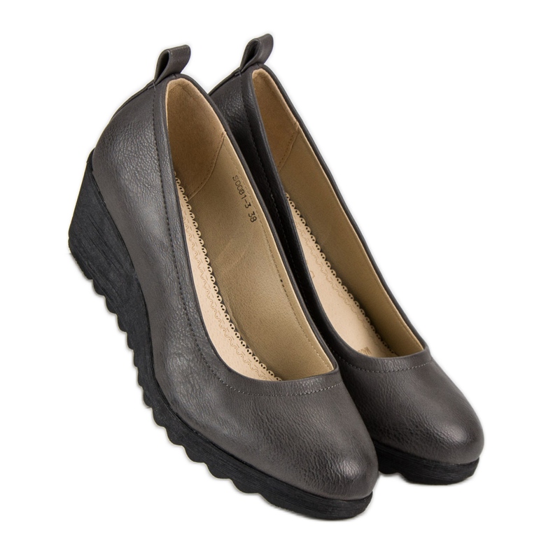 J. Star Pumpe s sivim klinom siva 2