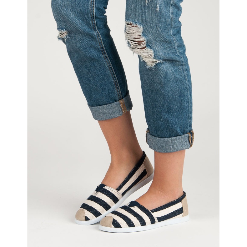 Comer Prugasti sliponi bijela smeđa višebojan 2