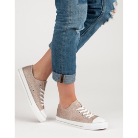 Glitter tenisice žuta boja 1