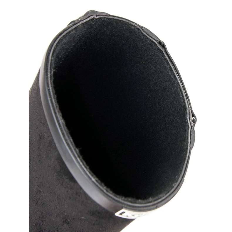 Kylie Galoše od antilopa s ukrasnim zatvaračem crno 1