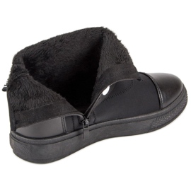 Bestelle Modne visoke tenisice bijela crna 2