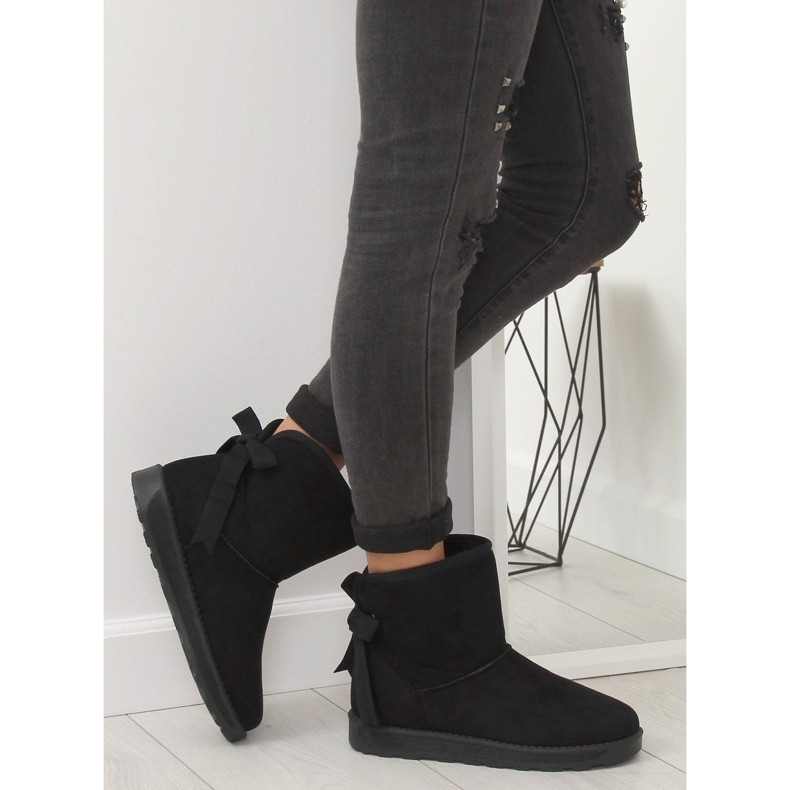 Emusy čizme za snijeg crne 6608 crne crna 1