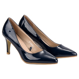 VINCEZA tamnoplave pumpe tamnoplava 1