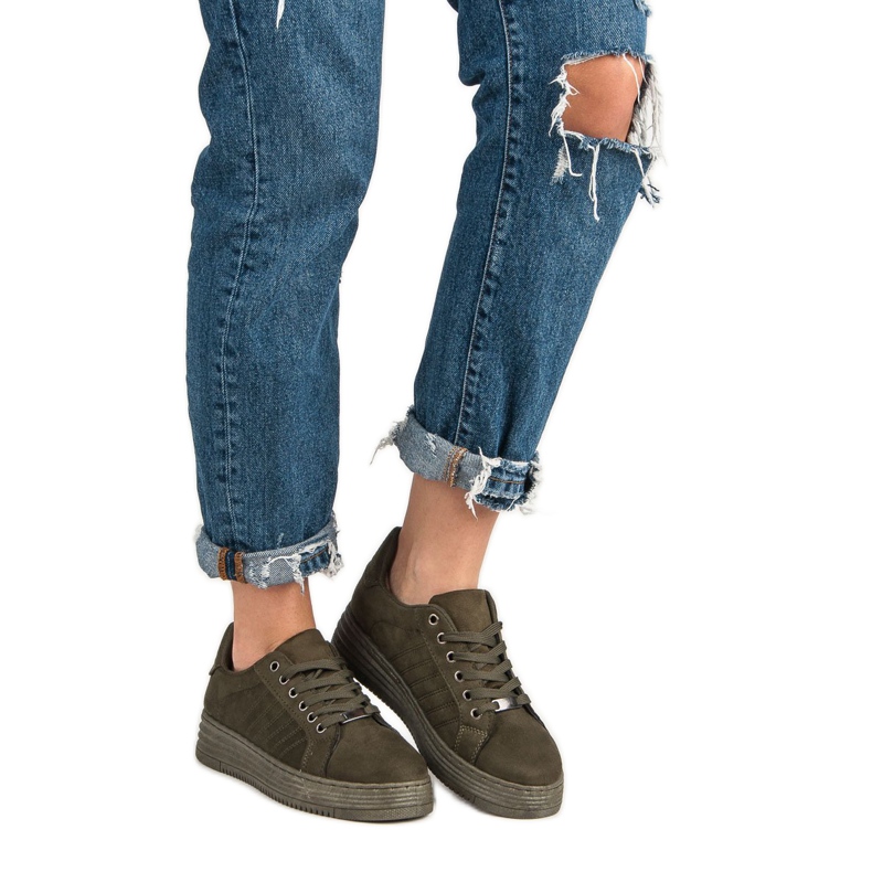 Tenisice na MCKEYLOR platformi zelena 1