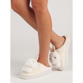 Tople papuče smeđa 2