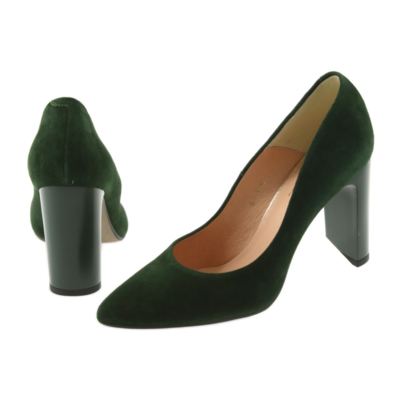 Zelene pumpe na stupu Espinto 689 zelena 4