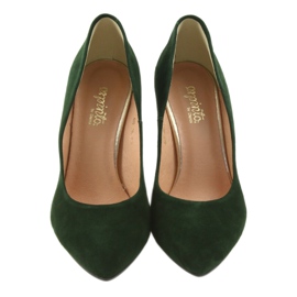 Zelene pumpe na stupu Espinto 689 zelena 3