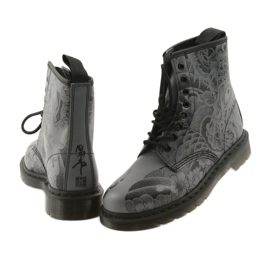 Dr. Martens 1460 OT CRNI crna siva 5