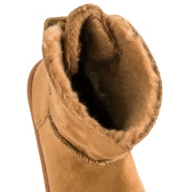 Camel Mukluki s mašnom smeđa 2