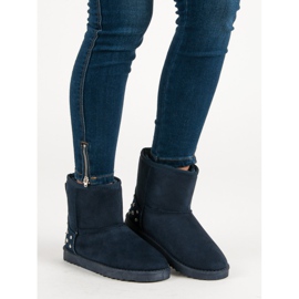 Tamnoplavi mukluki s mlaznicama plava 2