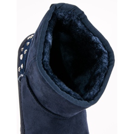 Tamnoplavi mukluki s mlaznicama plava 1