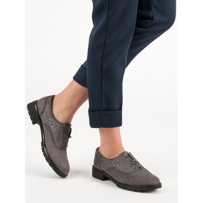 Sive cipele od antilopa siva 2