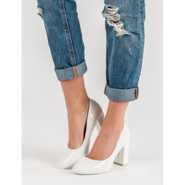 Seastar Bijele lakirane pumpe bijela 1