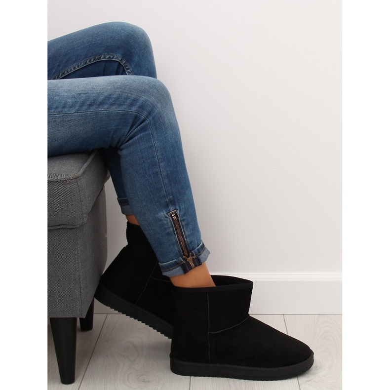 Emusy čizme za snijeg crne 7602-PA crne crna 1