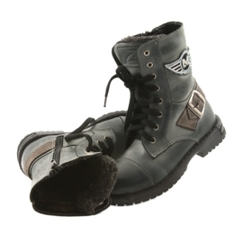 Sive čizme Zarro 933 sive za djecu višebojan siva 4