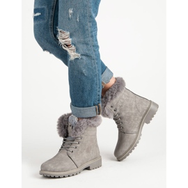 Svijetlosivi hvatači s krznom siva 2